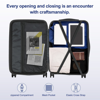 Valise de voyage, Bleu profond pour loisirs et camping – vue détaillée 5