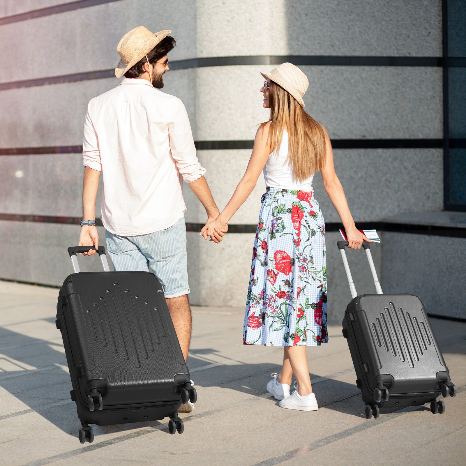 Valise de voyage, Bleu profond pour loisirs et camping – vue détaillée 9
