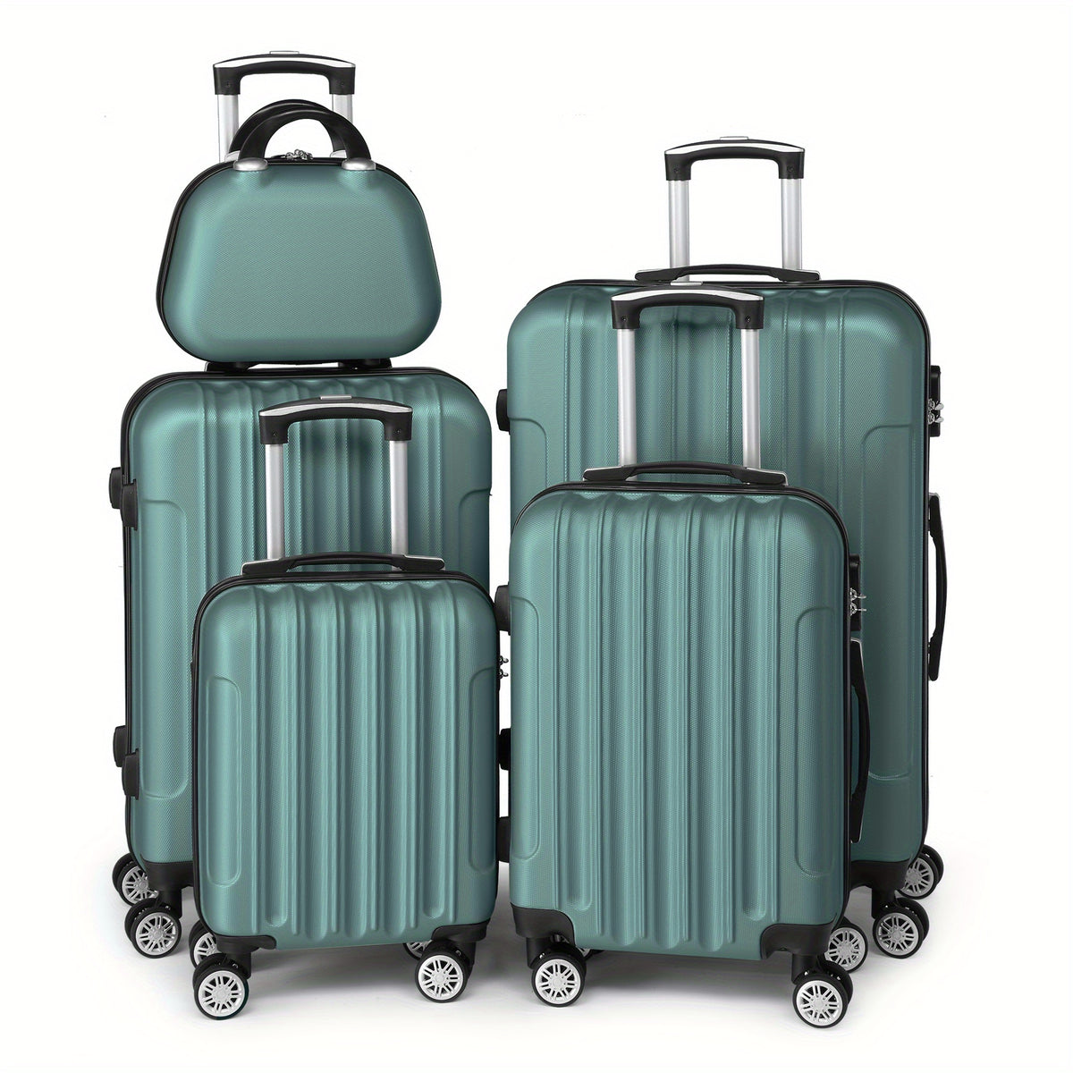 Valise de voyage, Brun pour loisirs et quotidien – vue détaillée 9