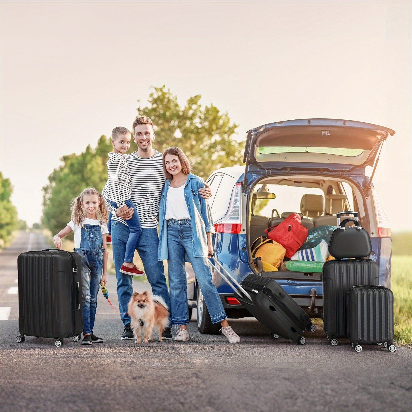Valise de voyage, Brun pour quotidien et maison – vue détaillée 5