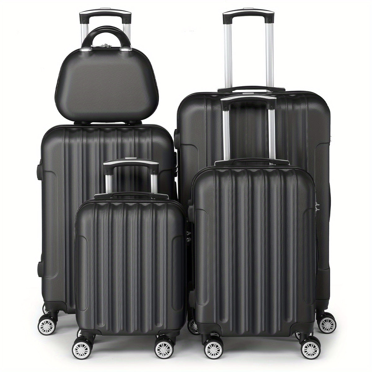 Valise de voyage, Brun pour quotidien et maison – vue détaillée 7