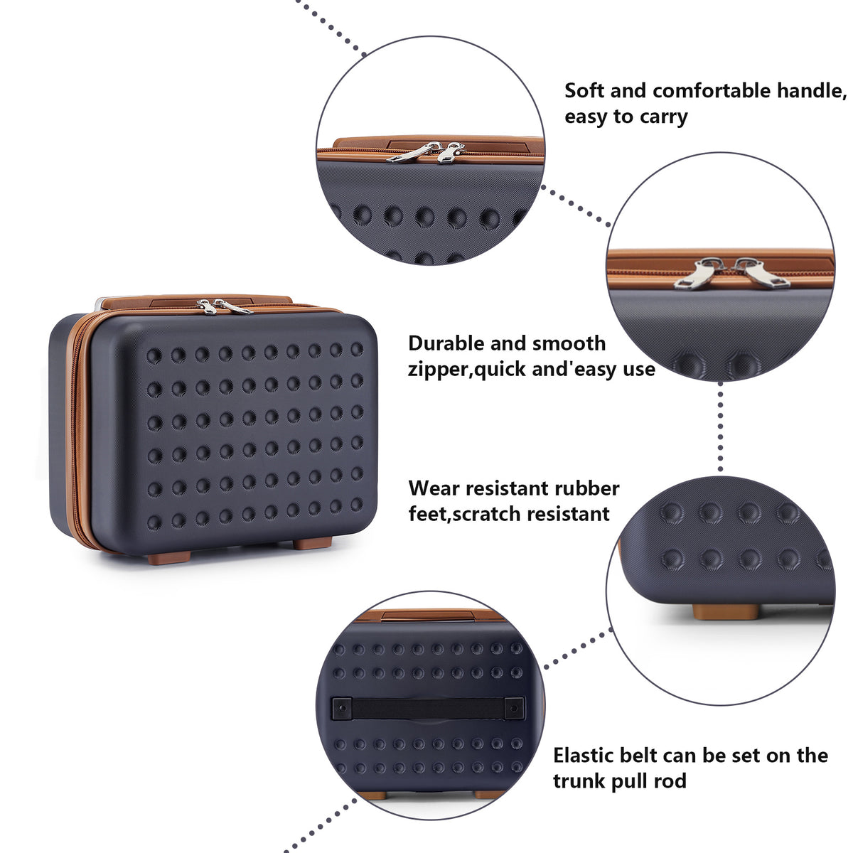 Valise de voyage, coque rigide ABS pour loisirs – vue principale