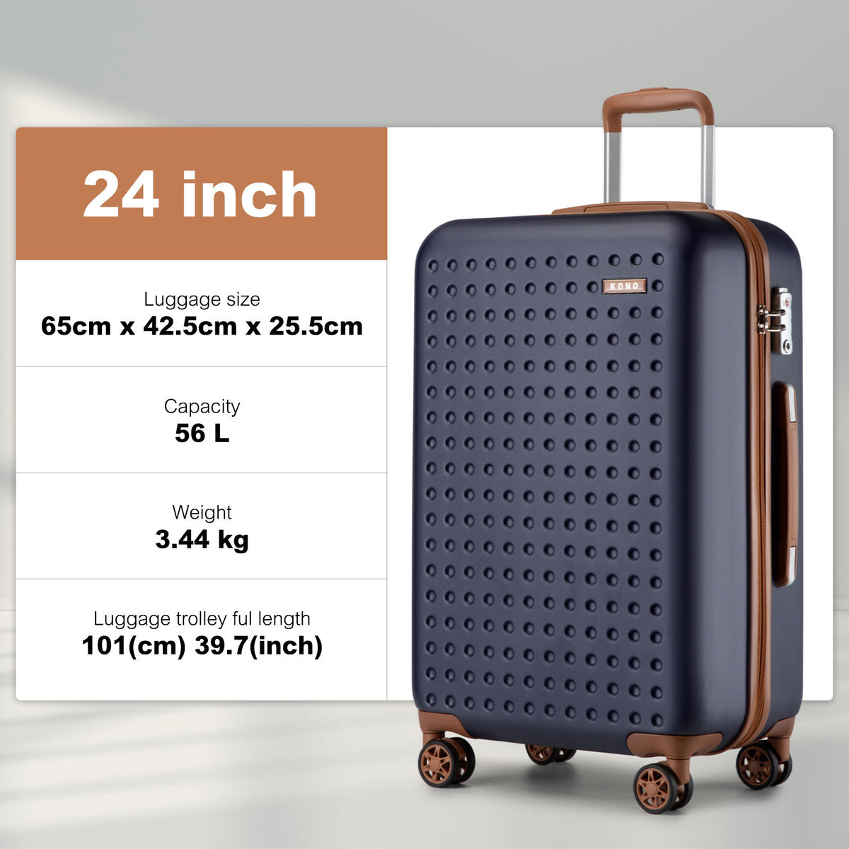 Valise de voyage, coque rigide ABS pour loisirs – vue détaillée 5