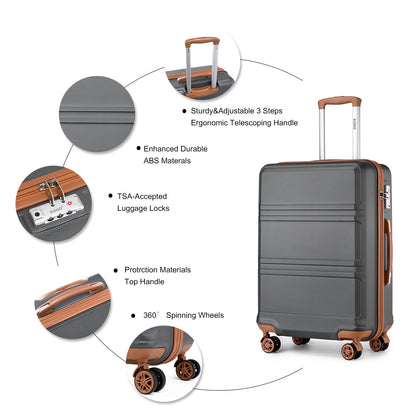 Valise de voyage, coque rigide ABS pour loisirs et camping – vue détaillée 14