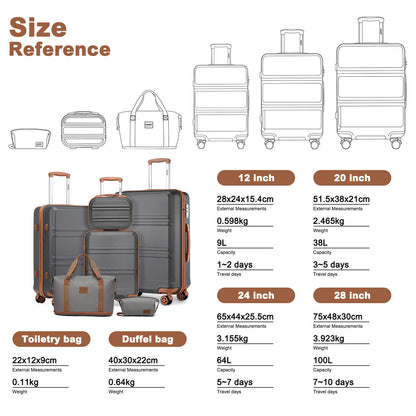 Valise de voyage, coque rigide ABS pour loisirs et camping – vue détaillée 26