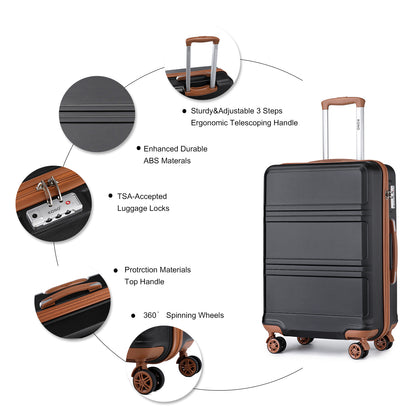 Valise de voyage, coque rigide ABS pour loisirs et camping – vue détaillée 32