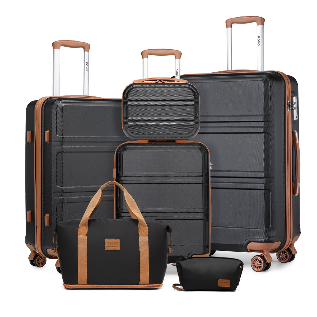 Valise de voyage, coque rigide ABS pour loisirs et camping – vue détaillée 35