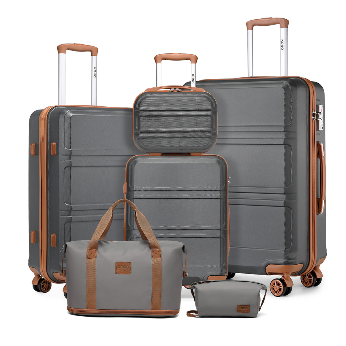 Valise de voyage, coque rigide ABS pour loisirs et camping – vue détaillée 36
