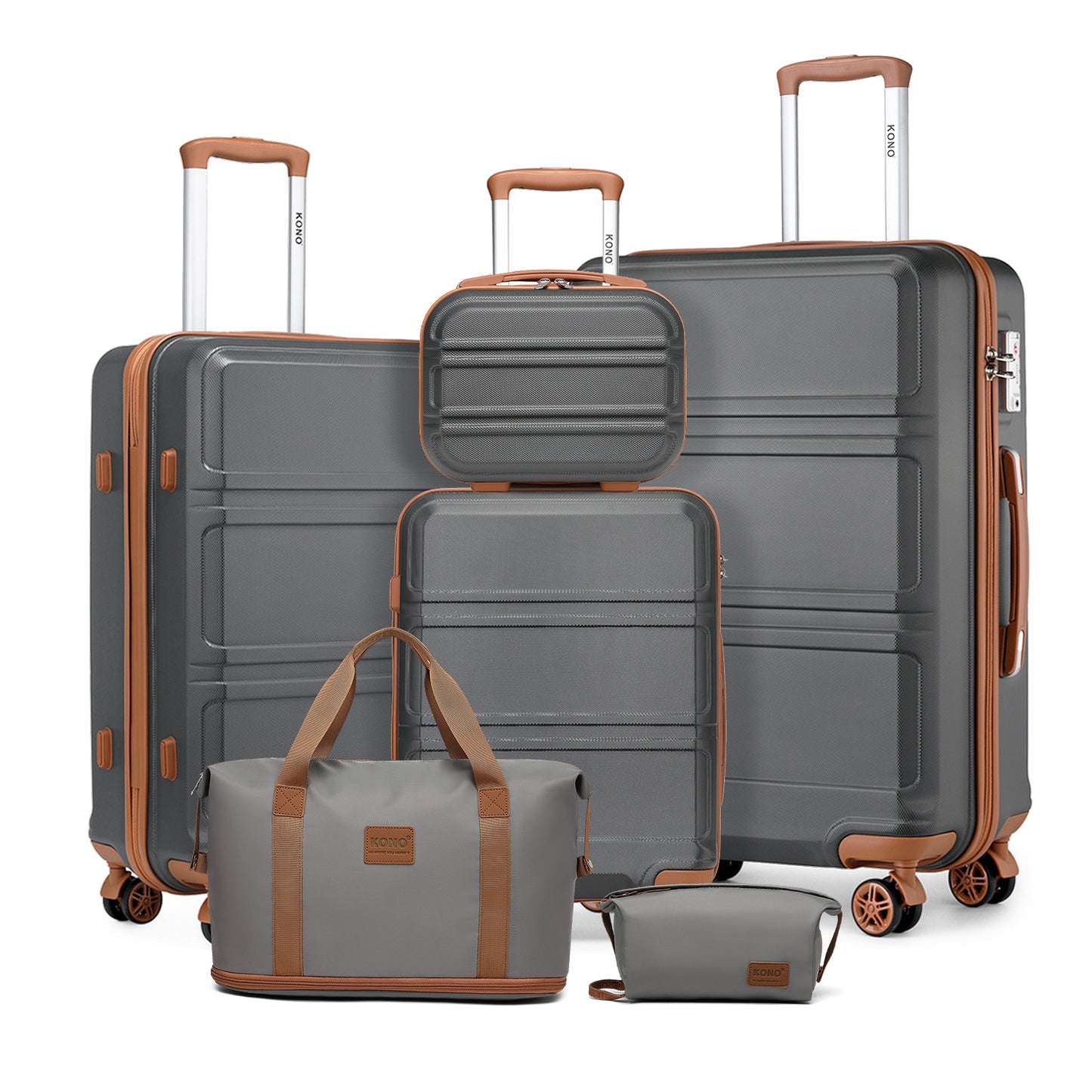 Valise de voyage, coque rigide ABS pour loisirs et camping – vue détaillée 45