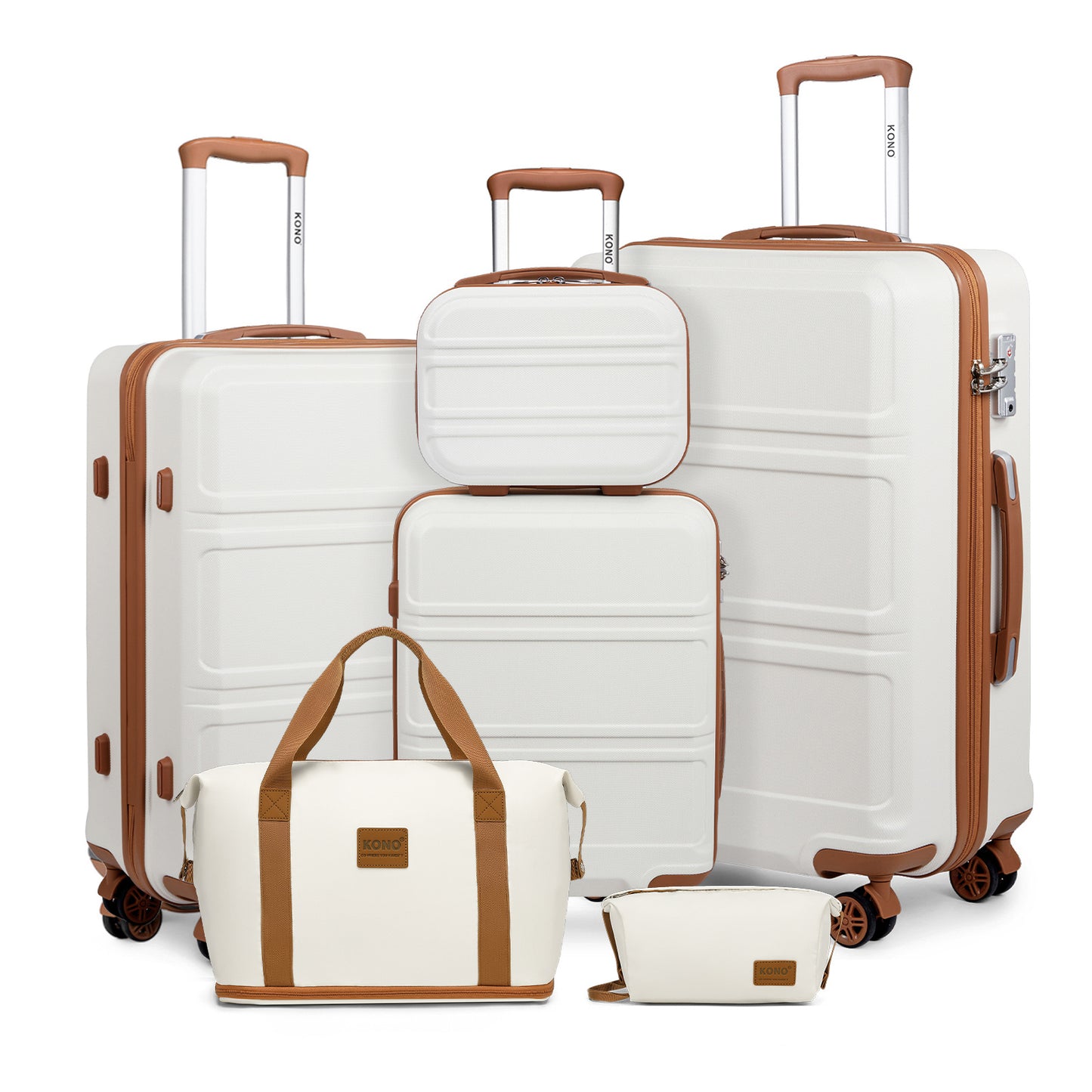 Valise de voyage, coque rigide ABS pour loisirs et camping – vue détaillée 46
