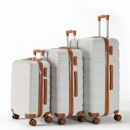 Valise de voyage, Ensemble 3 pièces (20/24/28 pouces) bleu roi pour loisirs – vue détaillée 10