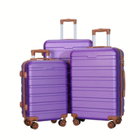 Ensemble de 3 pièces (20/24 /28 pouce) Violet foncé