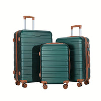 Ensemble 3 pièces (20/24/28 pouces) vert foncé