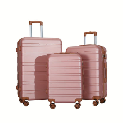 Valise de voyage, Ensemble 3 pièces (20/24/28 pouces) bleu roi pour loisirs – vue détaillée 15