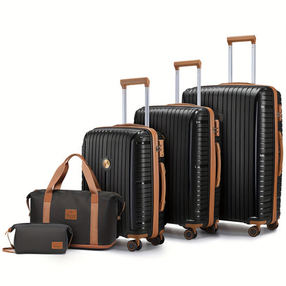 Valise de voyage, Noir avec un sac fourre-tout pour loisirs et quotidien – vue détaillée 13