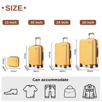 Valise de voyage, Noir et brun pour quotidien – vue détaillée 8