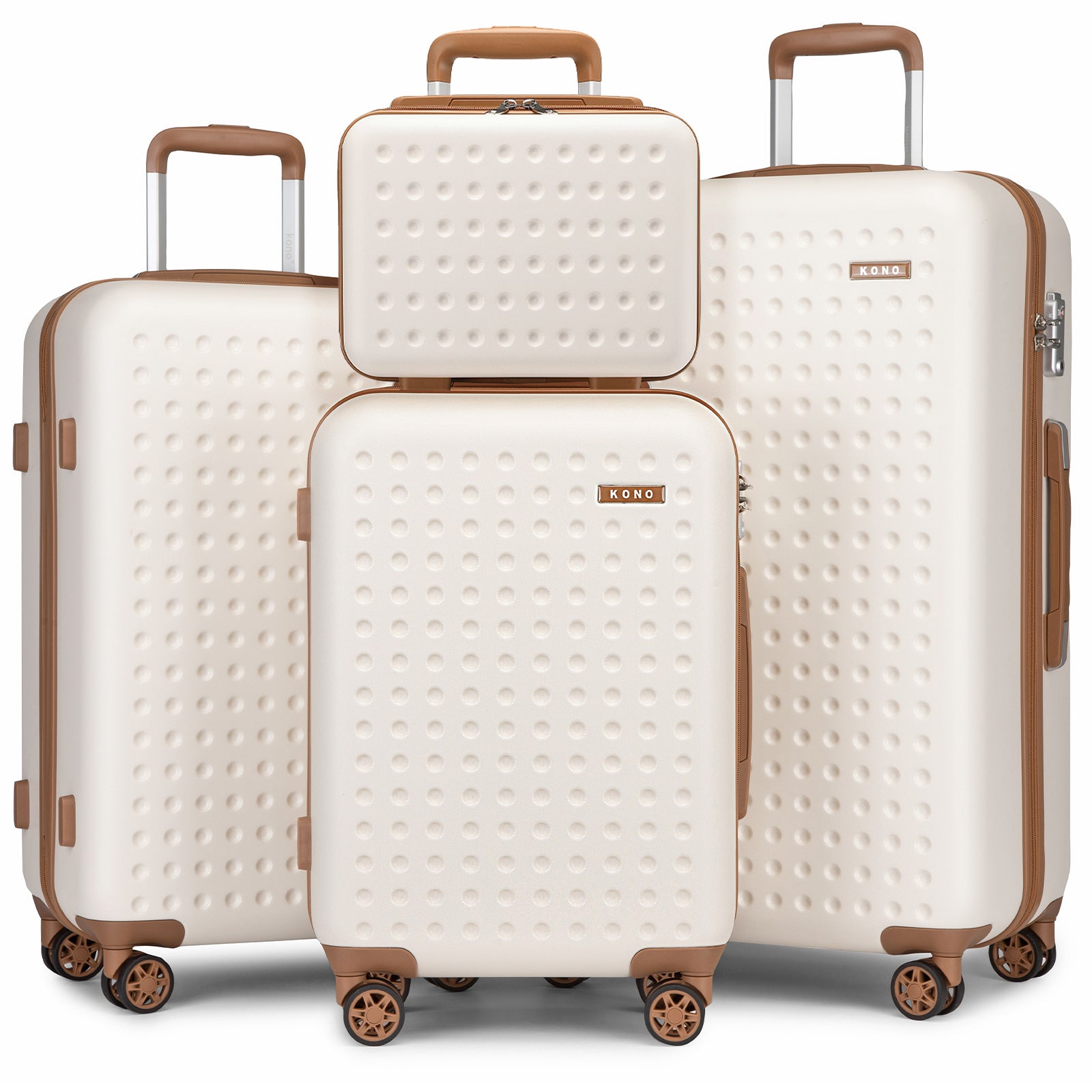 Valise de voyage, Noir et brun pour quotidien – vue détaillée 28