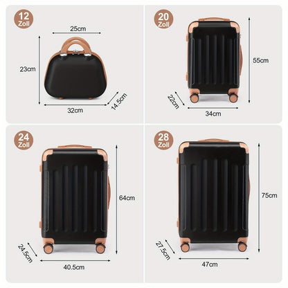Valise de voyage, Noir pour loisirs – vue détaillée 9