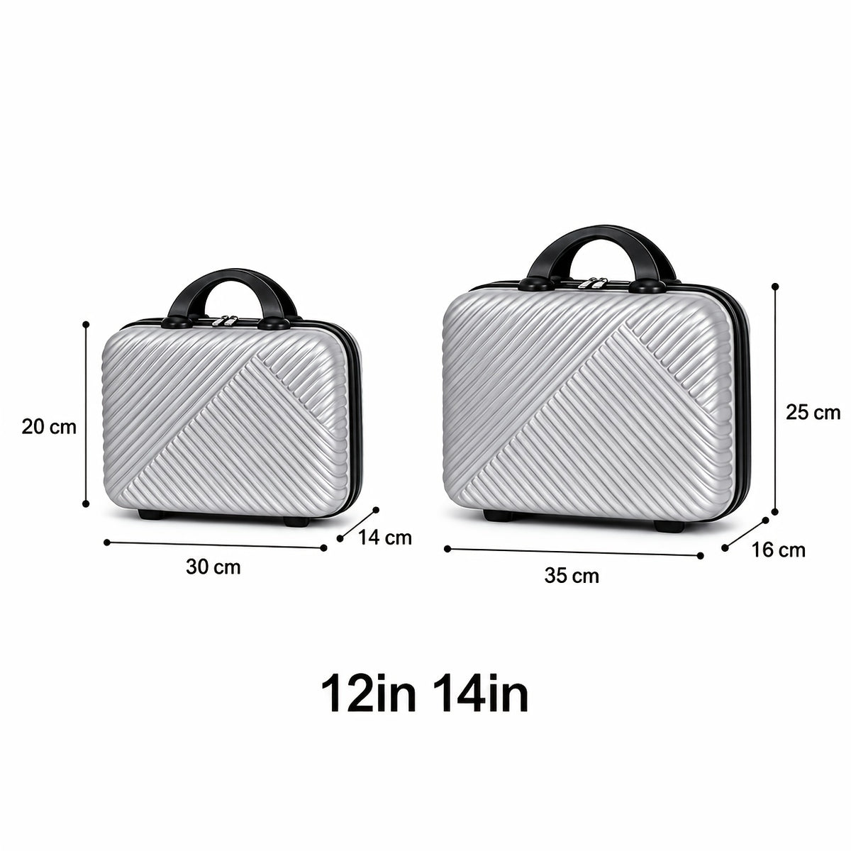 Valise de voyage, Noir pour loisirs et camping – vue détaillée 12
