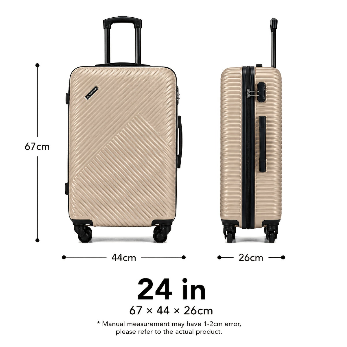 Valise de voyage, Noir pour loisirs et camping – vue détaillée 13