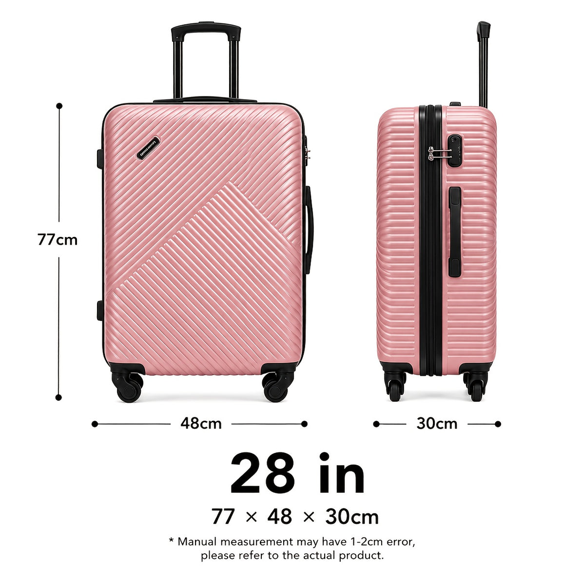 Valise de voyage, Noir pour loisirs et camping – vue détaillée 16