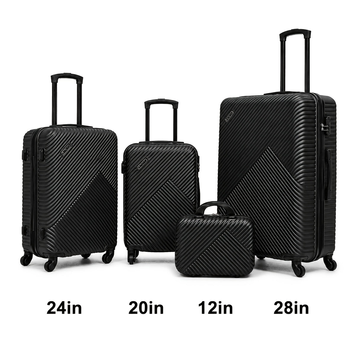 Valise de voyage, Noir pour loisirs et camping – vue détaillée 22