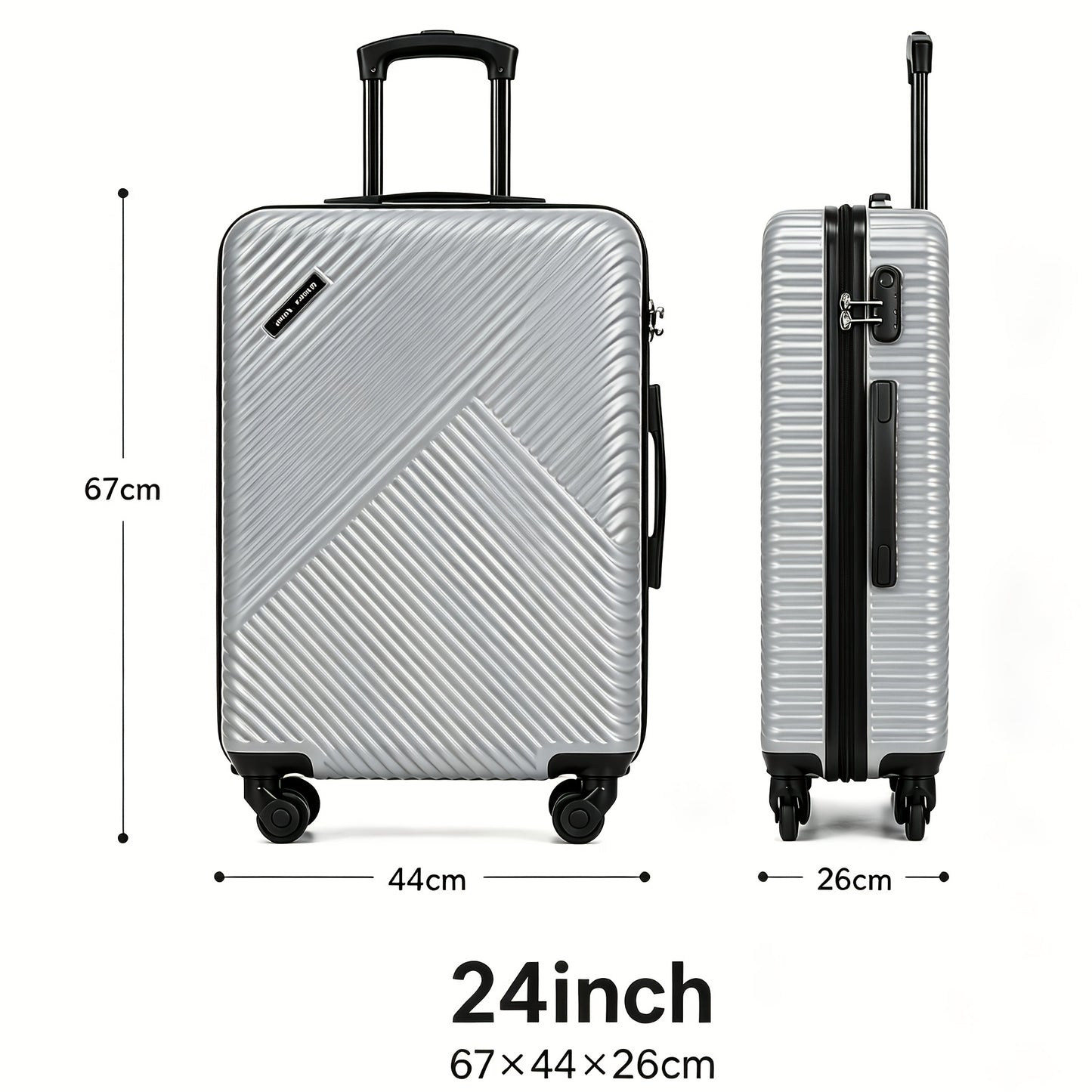 Valise de voyage, Noir pour loisirs et camping – vue détaillée 26