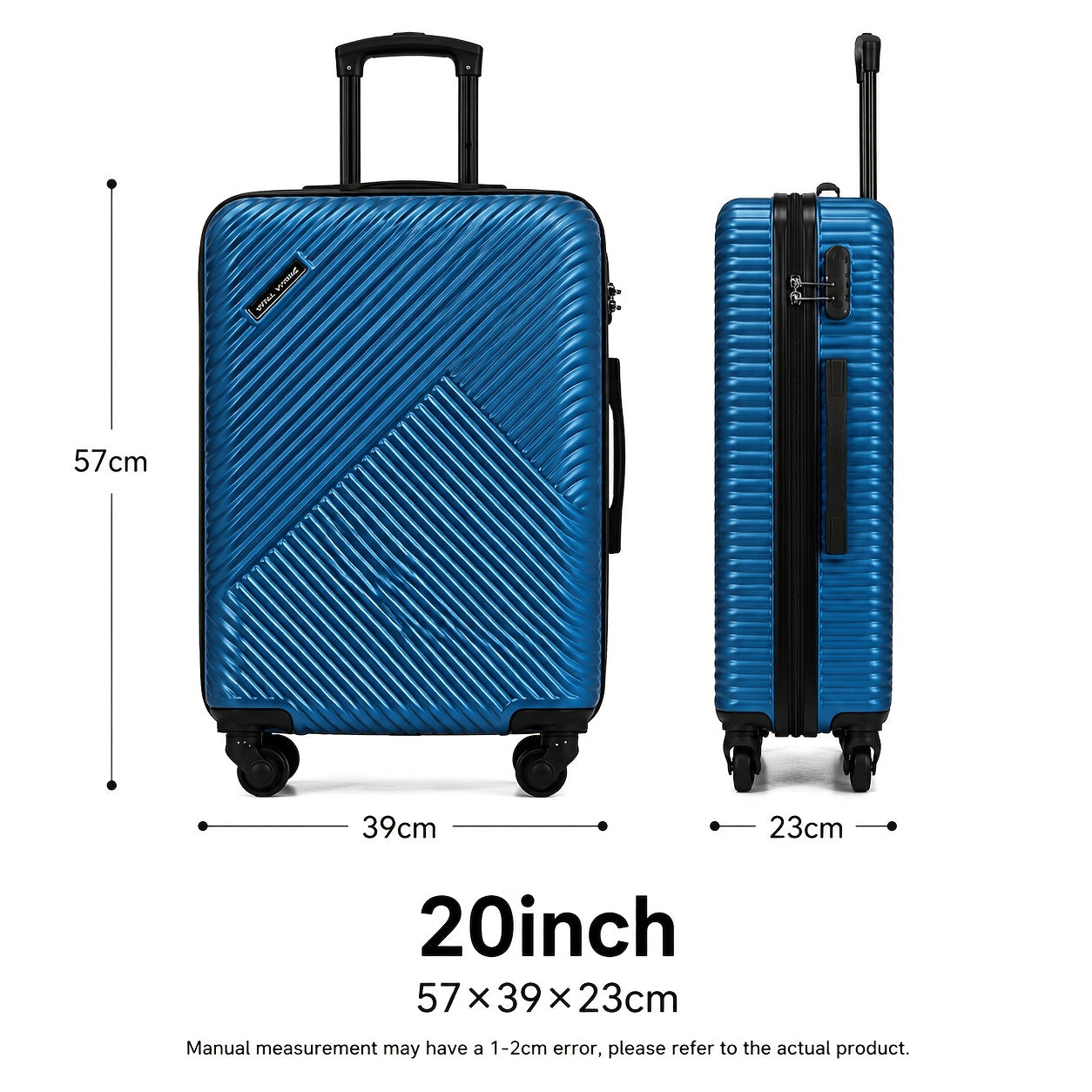 Valise de voyage, Noir pour loisirs et camping – vue détaillée 31