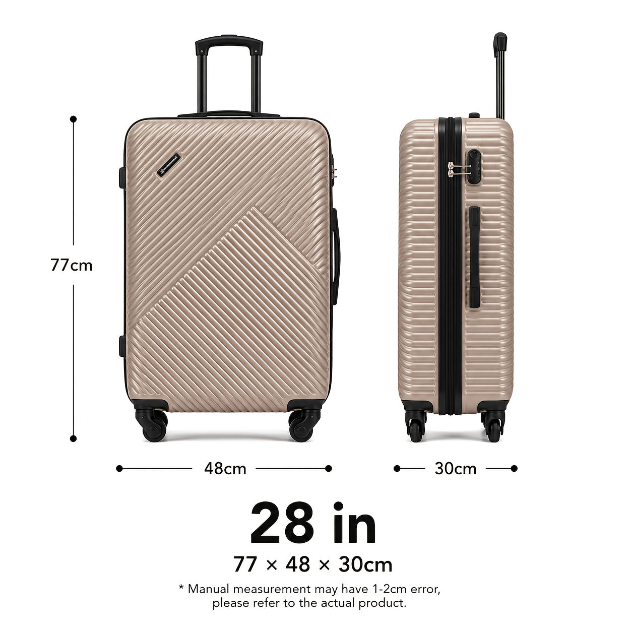 Valise de voyage, Noir pour loisirs et camping – vue détaillée 43