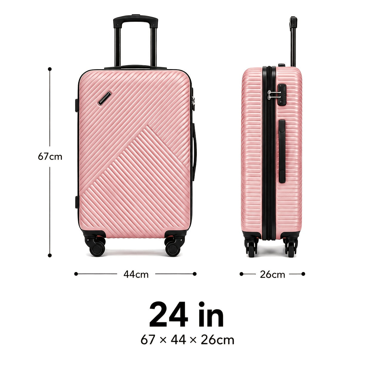 Valise de voyage, Noir pour loisirs et camping – vue détaillée 48