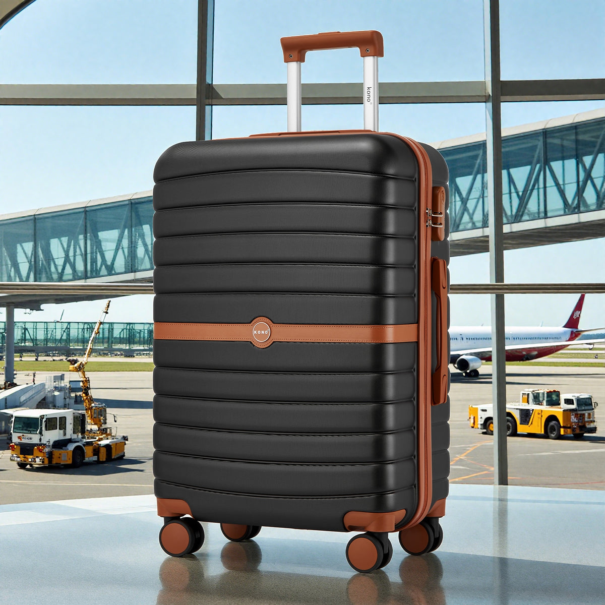 Valise, Jaune pour maison et quotidien – vue détaillée 100