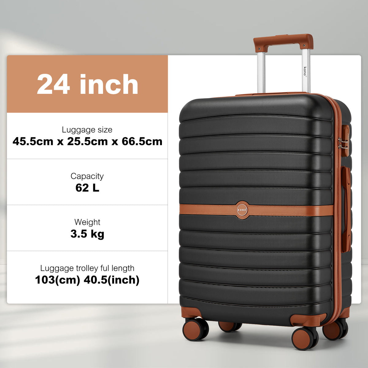 Valise, Jaune pour maison et quotidien – vue détaillée 32