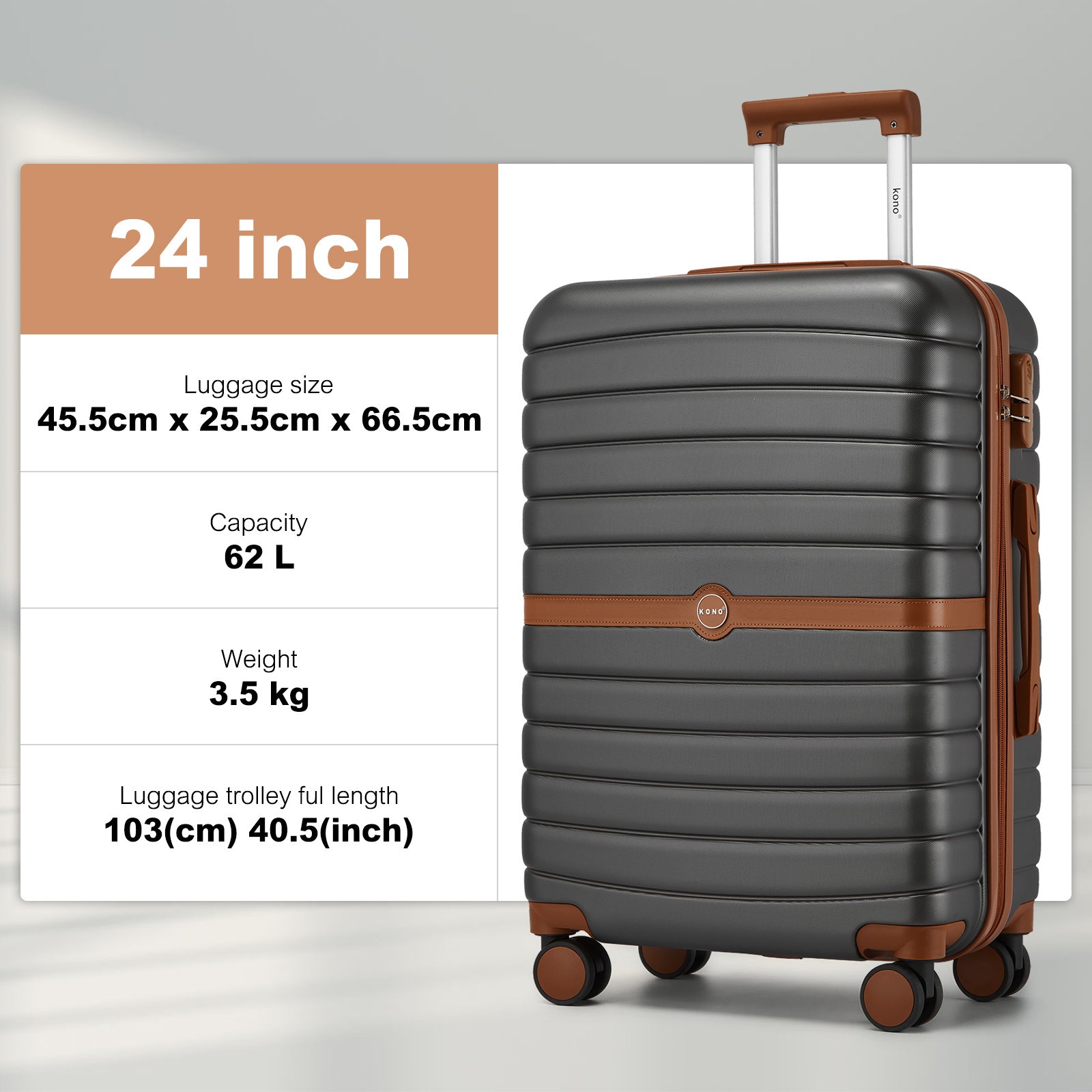 Valise, Jaune pour maison et quotidien – vue détaillée 35