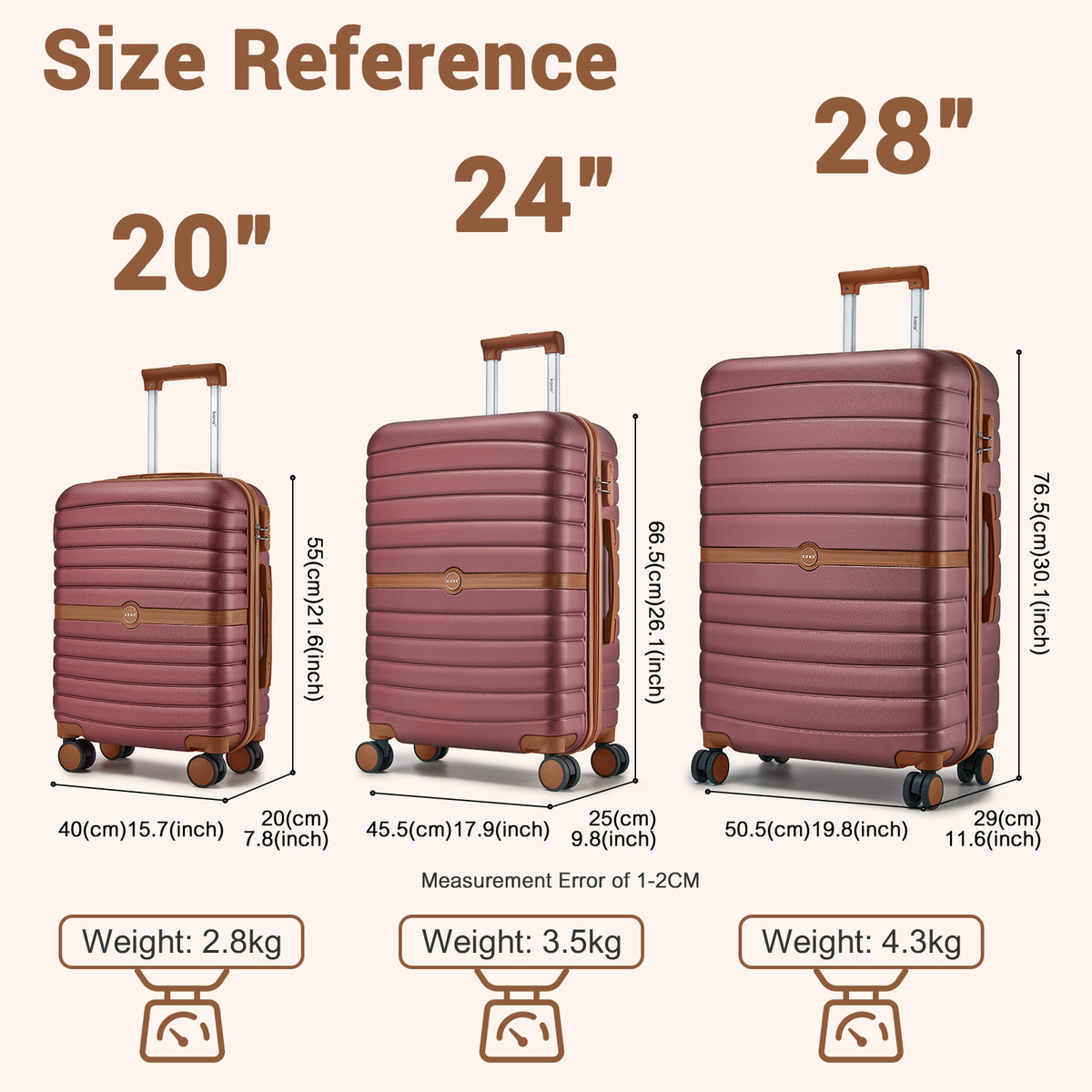 Valise, Jaune pour maison et quotidien – vue détaillée 43