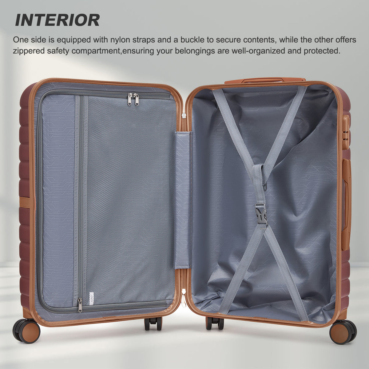 Valise, Jaune pour maison et quotidien – vue détaillée 44