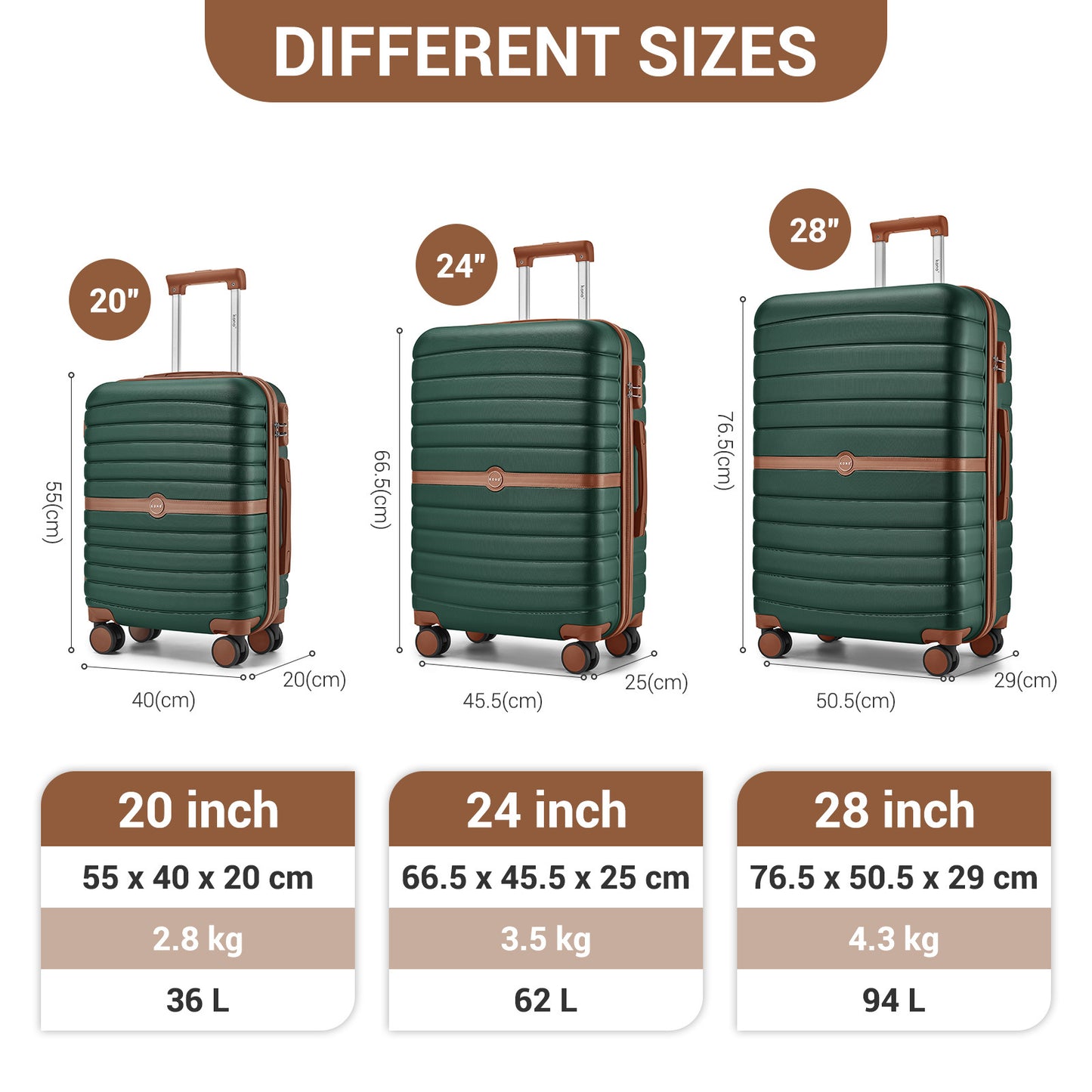 Valise, Jaune pour maison et quotidien – vue détaillée 50