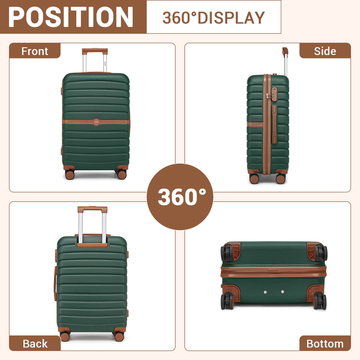 Valise, Jaune pour maison et quotidien – vue détaillée 55