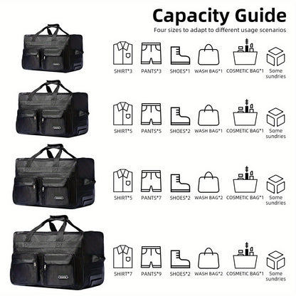 Valise, Noir pour camping et voyage – vue détaillée 6