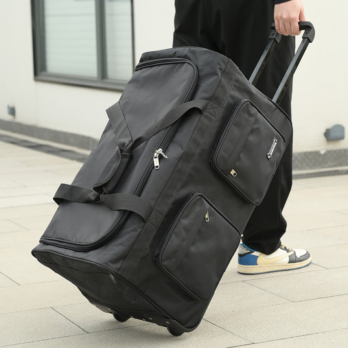 Valise, Noir pour camping et voyage – vue détaillée 8