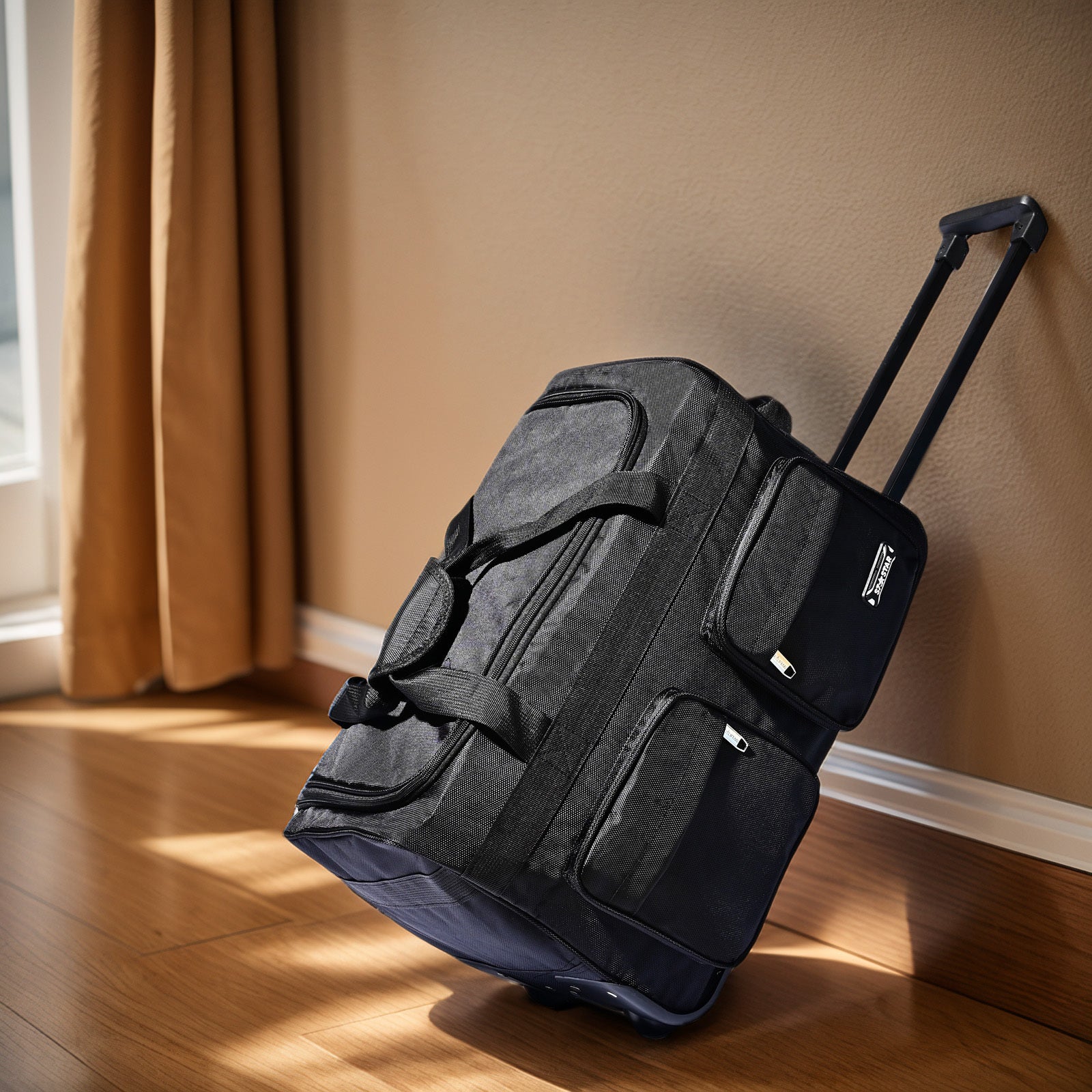Valise, Noir pour camping et voyage – vue détaillée 9