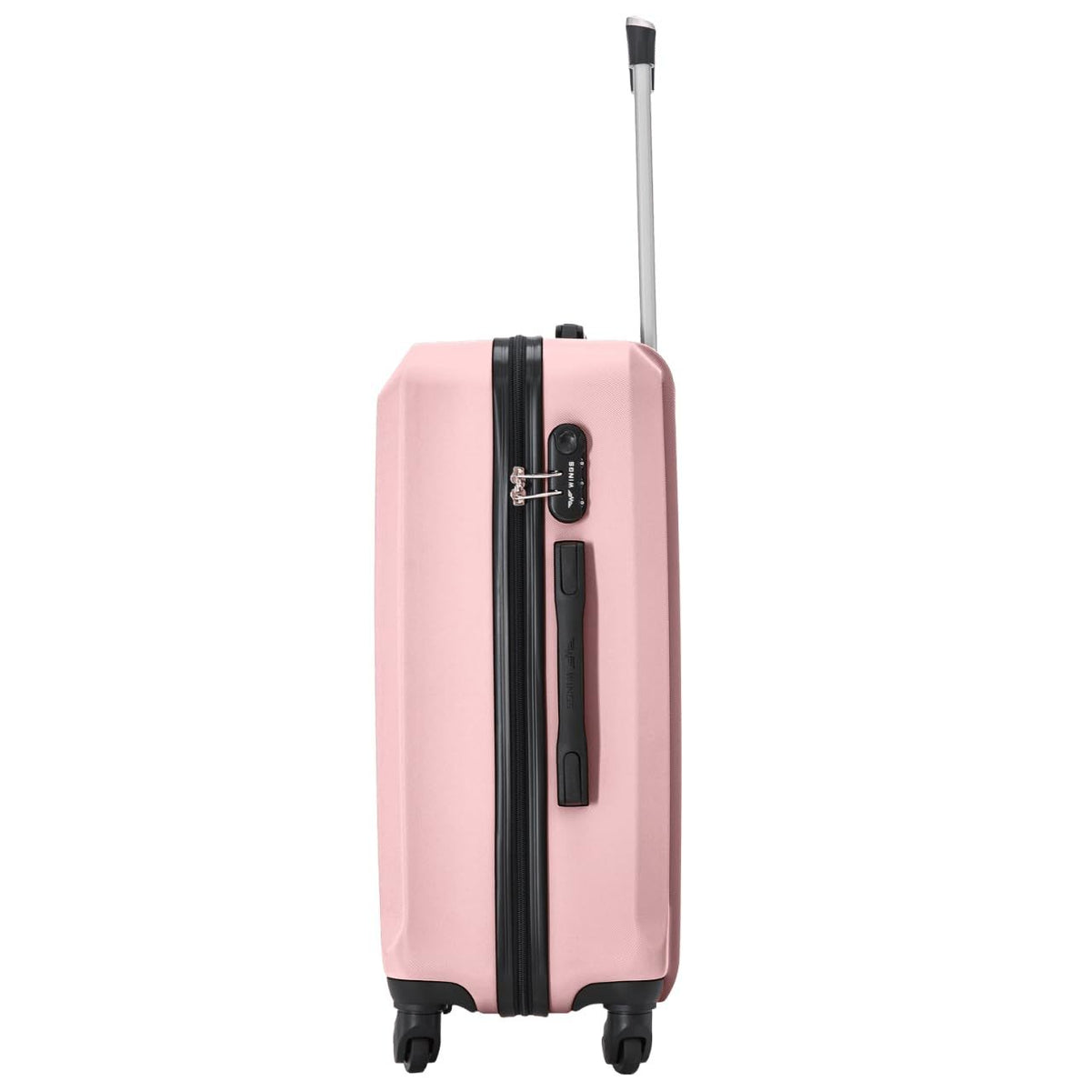 Valise, Or rose avec des détails noirs élégants pour quotidien – vue détaillée 2