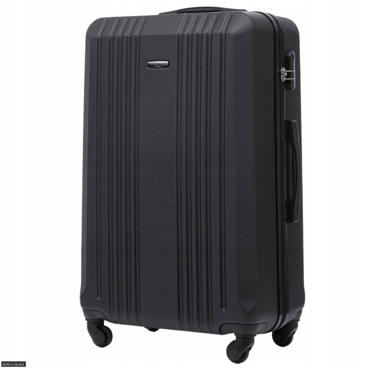 Valise, Or rose avec des détails noirs élégants pour quotidien – vue détaillée 19