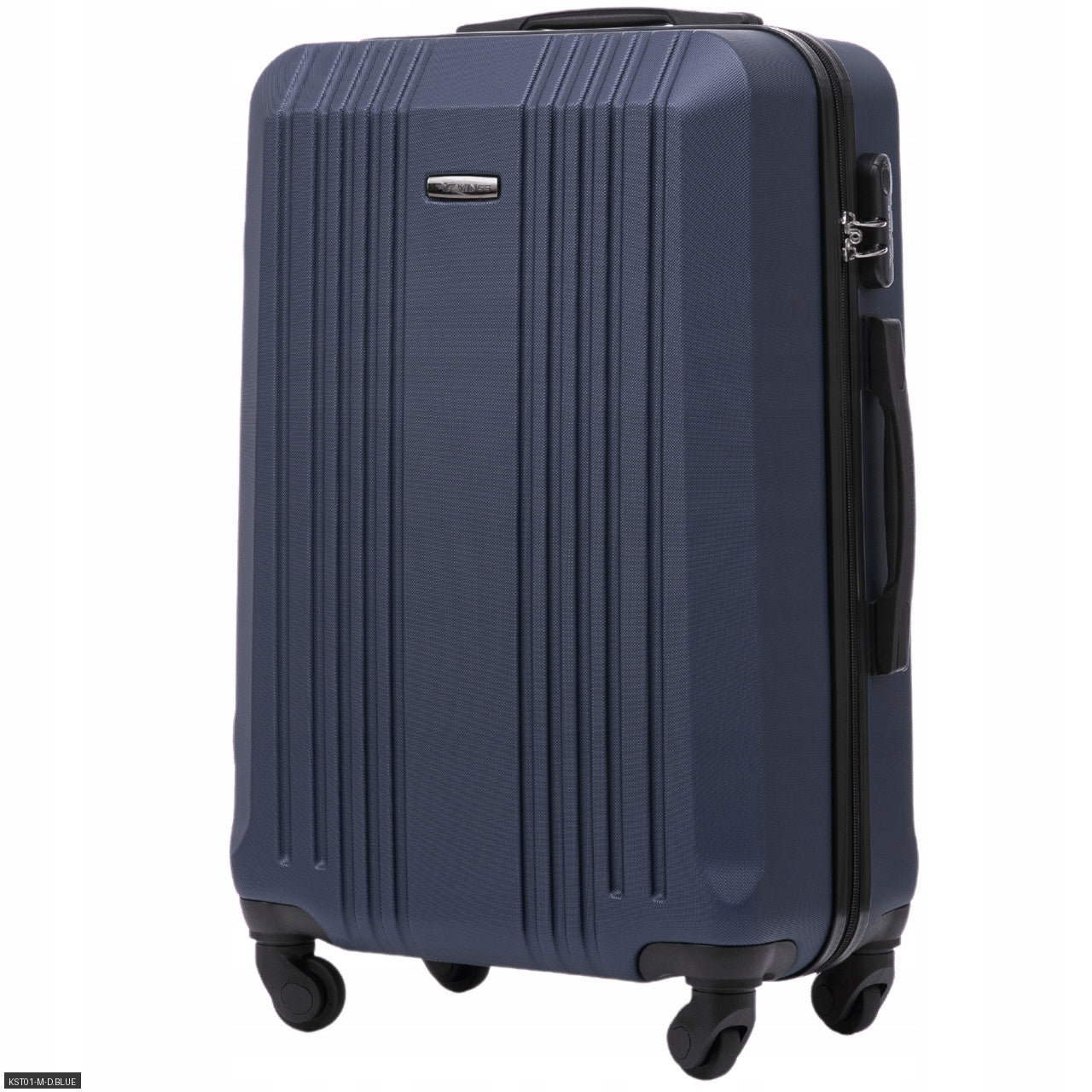 Valise, Or rose avec des détails noirs élégants pour quotidien – vue détaillée 24