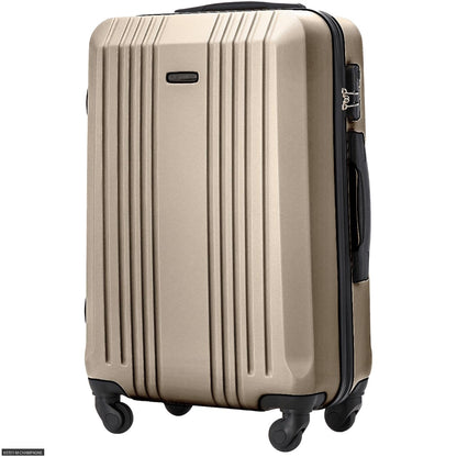 Valise, Or rose avec des détails noirs élégants pour quotidien – vue détaillée 28