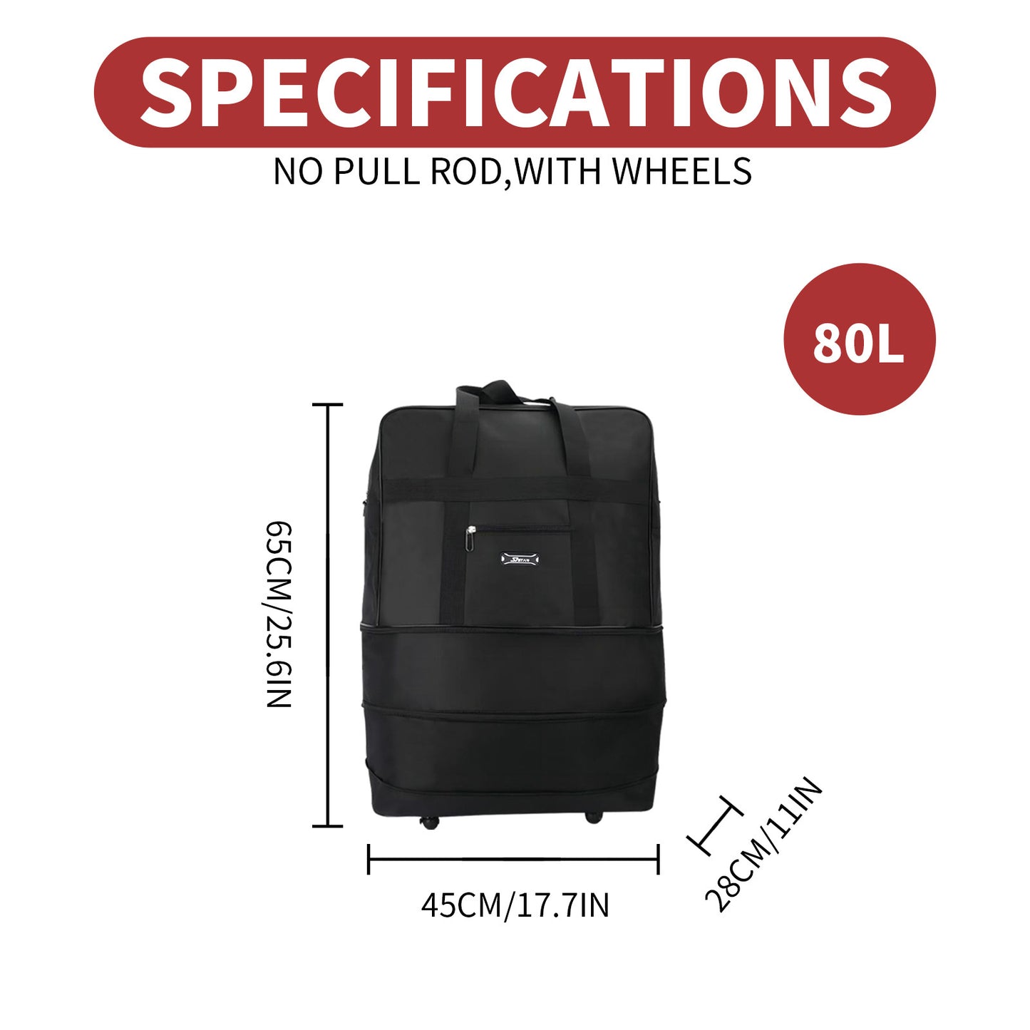 Valise, pliable pour camping et voyage – vue détaillée 10