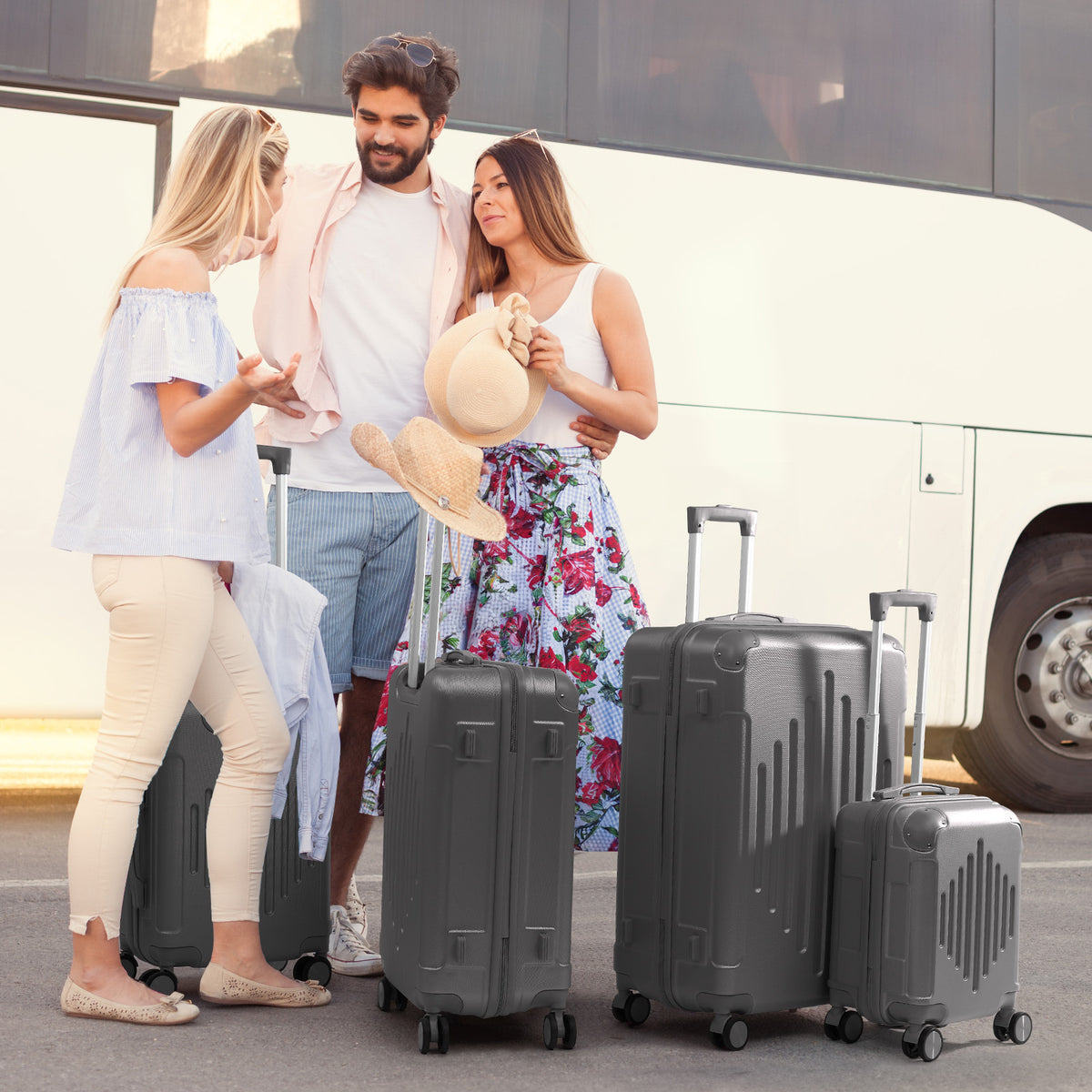Valise, rotation 360° pour camping et voyage – vue détaillée 9