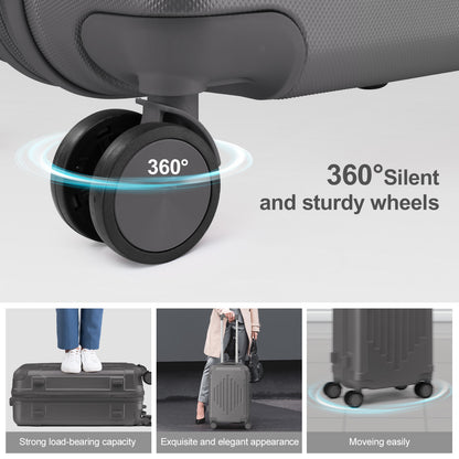 Valise, rotation 360° pour camping et voyage – vue détaillée 12