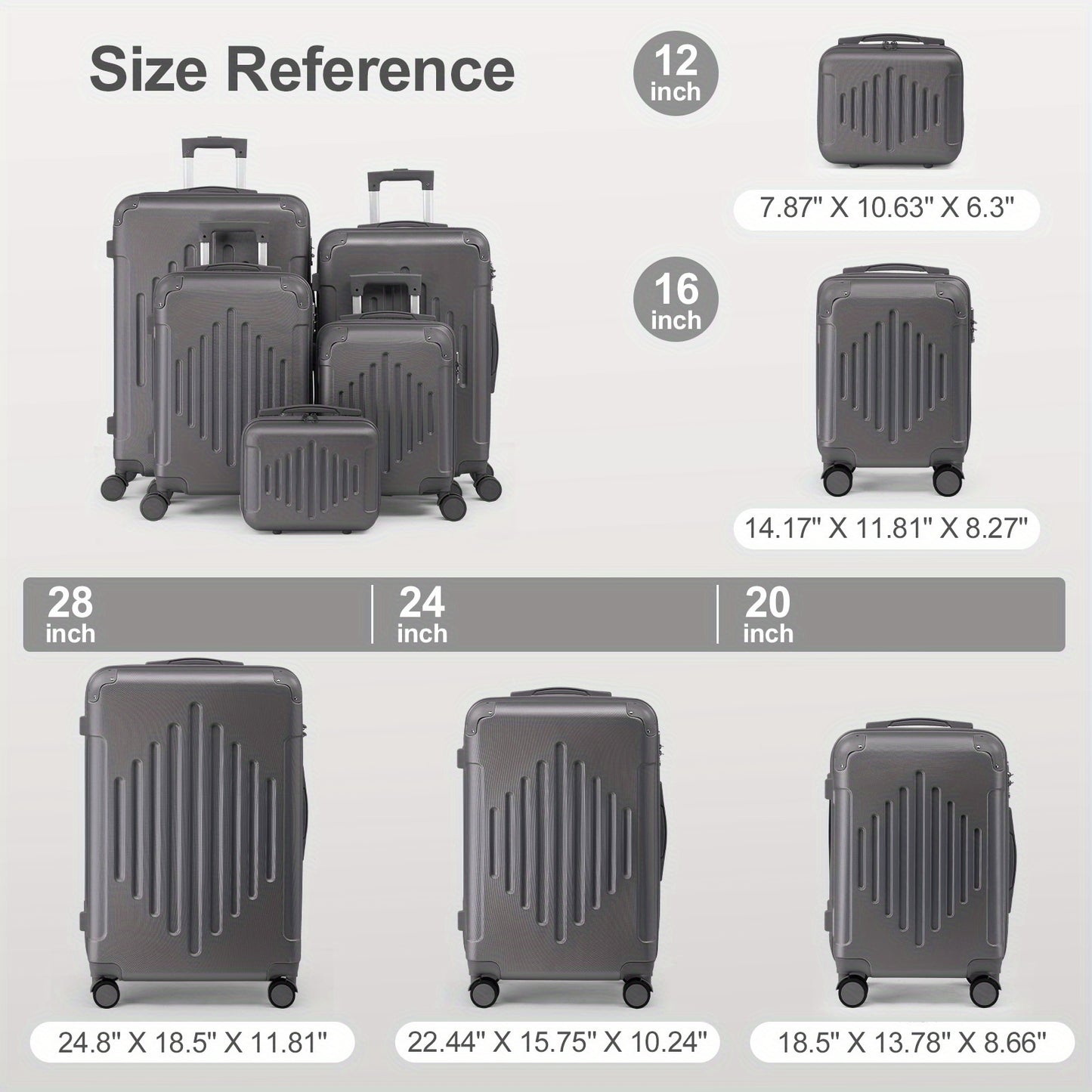 Valise, Vert foncé pour voyage et quotidien – vue principale