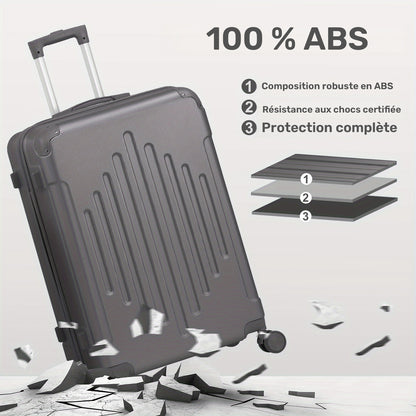 Valise, Vert foncé pour voyage et quotidien – vue détaillée 4