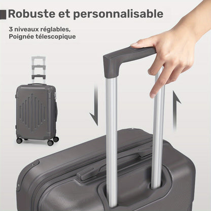 Valise, Vert foncé pour voyage et quotidien – vue détaillée 5
